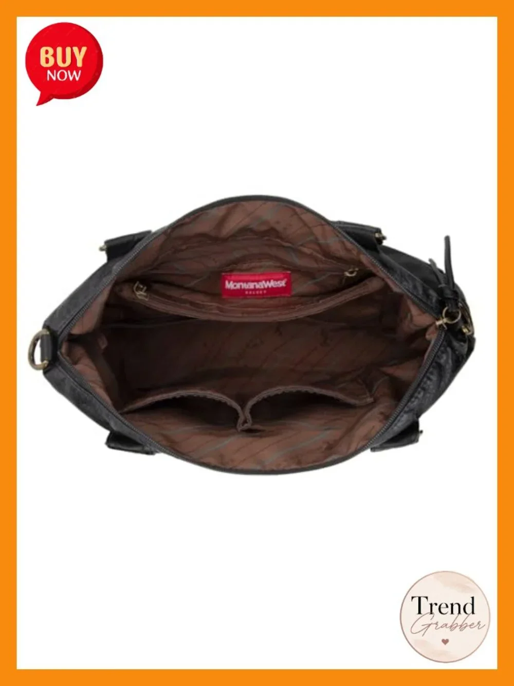 Roomy Washed Leather Hobo Bag with Crossbody Strap